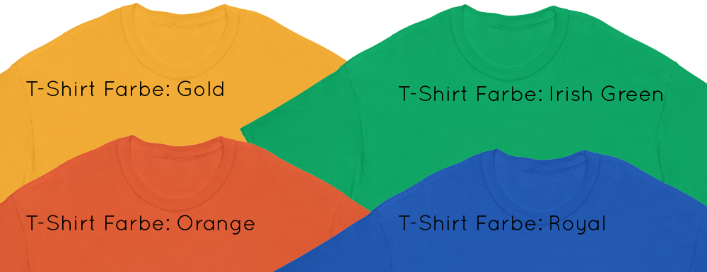 Shirts leichte Qualität versus schwere Baumwolle