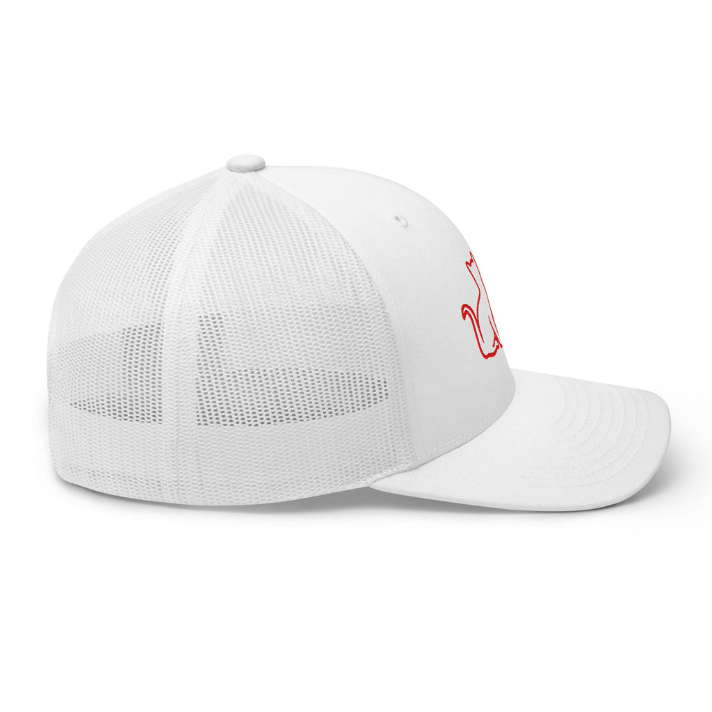 BaseCap weiss rechts CatMom