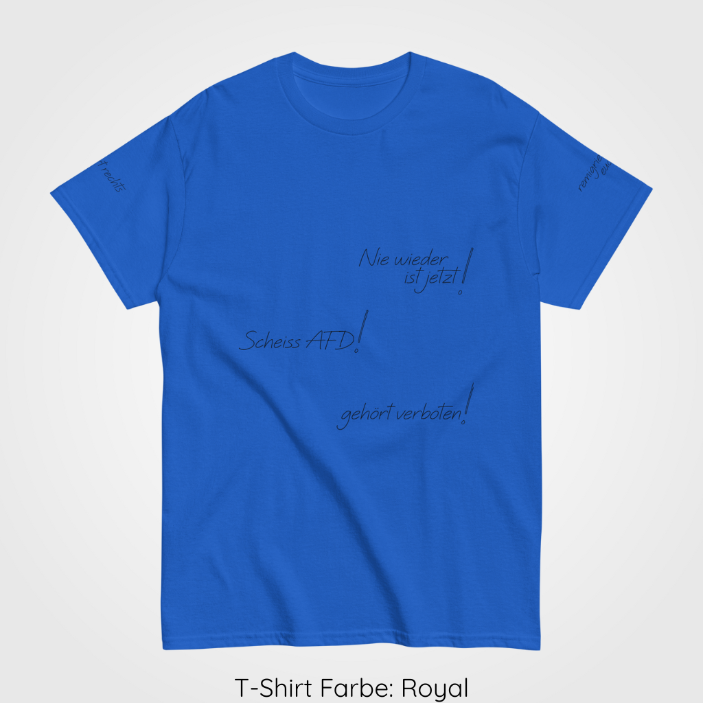 t-shirt Royal nie
