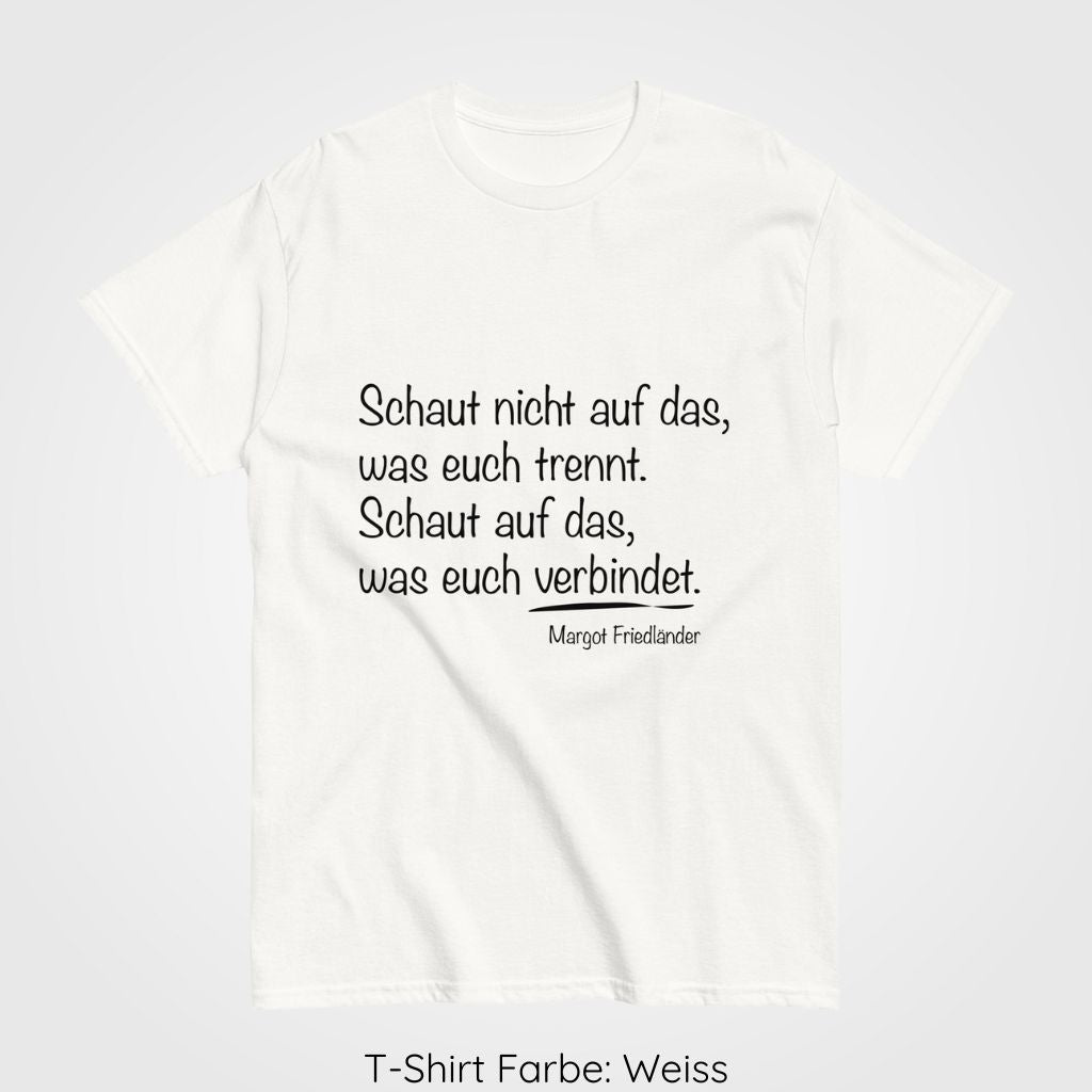 t-shirt weiss Margot Friedländer, Product mockup